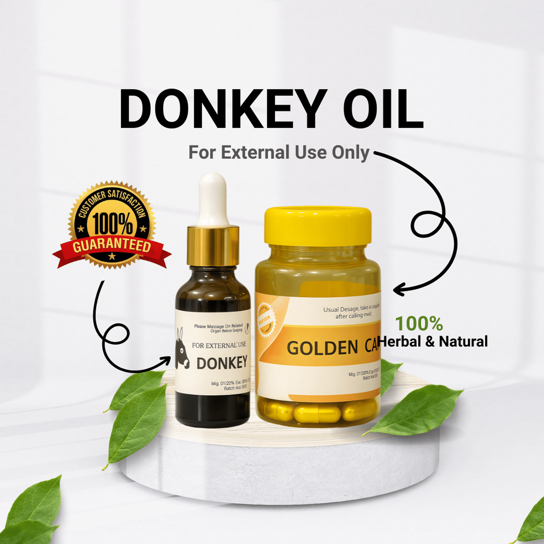 Donkey Oil For Men
